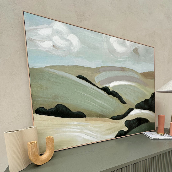 Barossa Landscape Framed Canvas