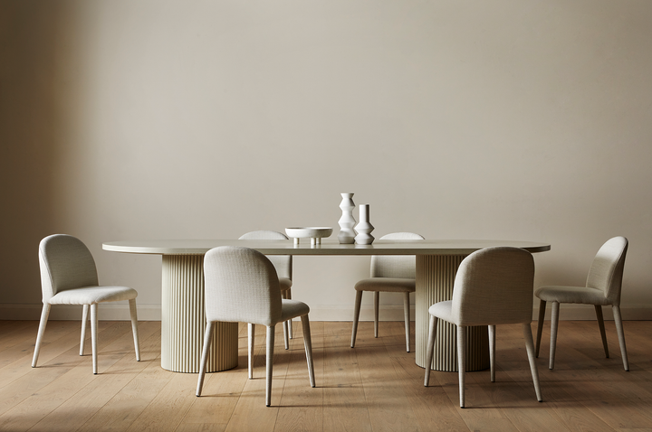 Benjamin Ripple Oval Dining Table