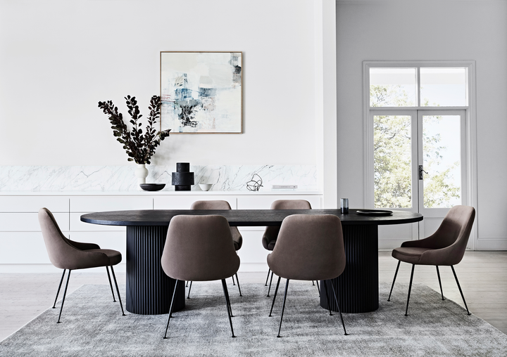Benjamin Ripple Oval Dining Table