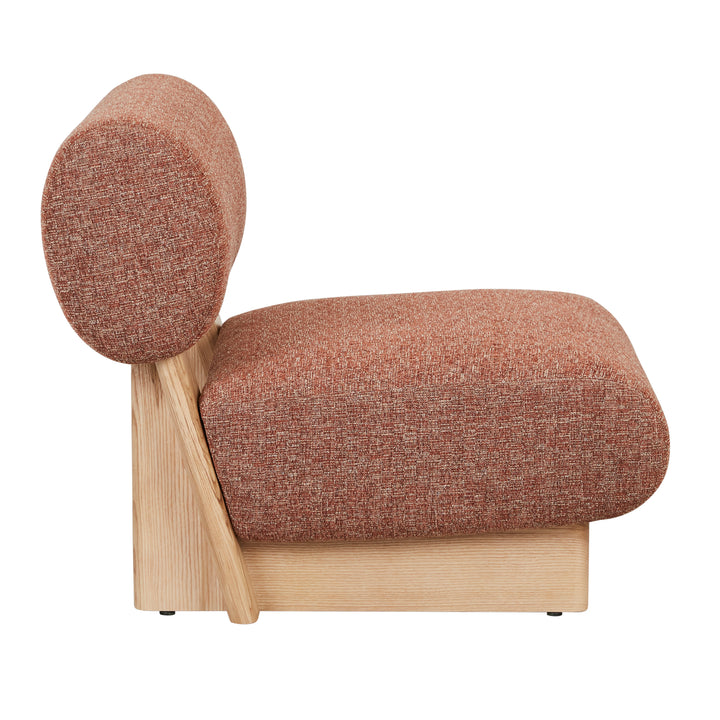 Pinto Occasional Chair - Cinnamon Speckle - Natural Ash