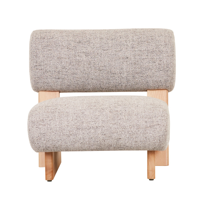 Pinto Occasional Chair - Cinnamon Speckle - Natural Ash