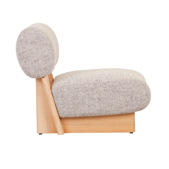 Pinto Occasional Chair - Cinnamon Speckle - Natural Ash