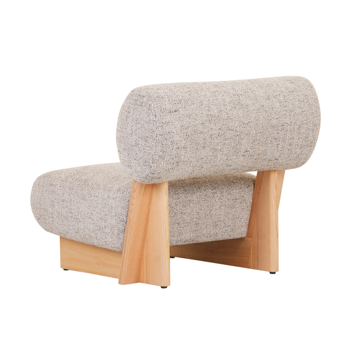 Pinto Occasional Chair - Cinnamon Speckle - Natural Ash