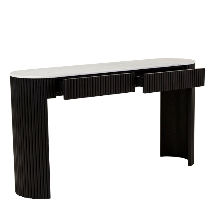 Benjamin Ripple Grand Marble Console