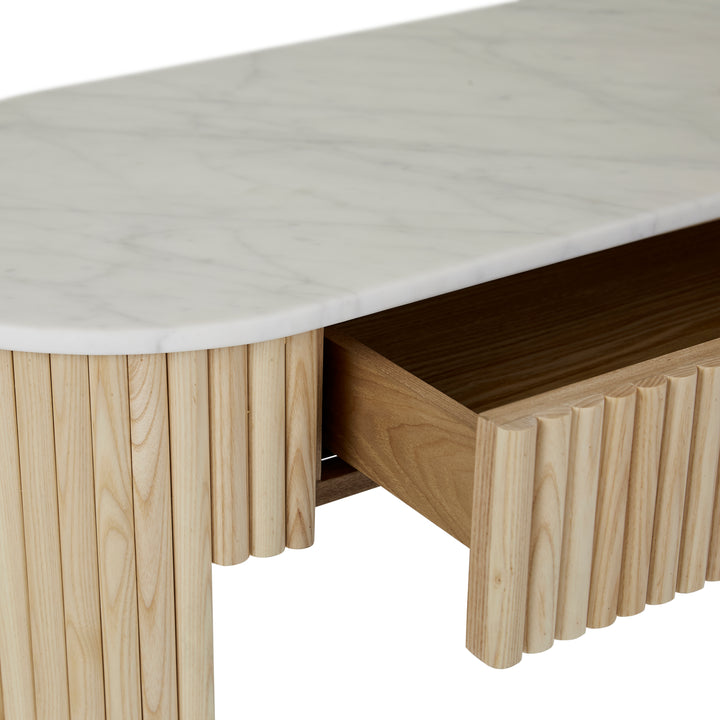 Benjamin Ripple Grand Marble Console
