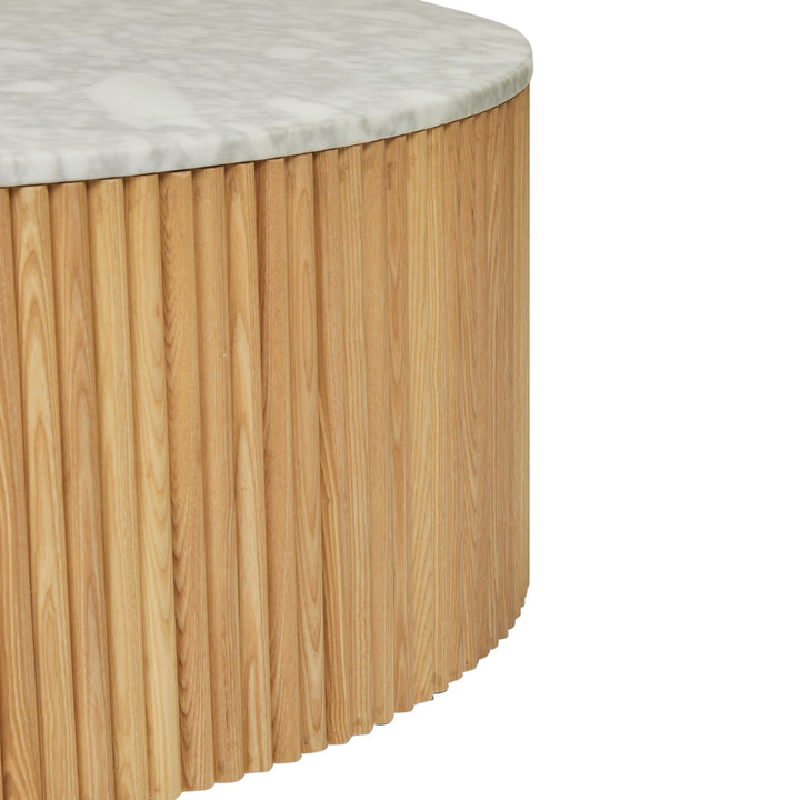 Benjamin Ripple Marble Coffee Table