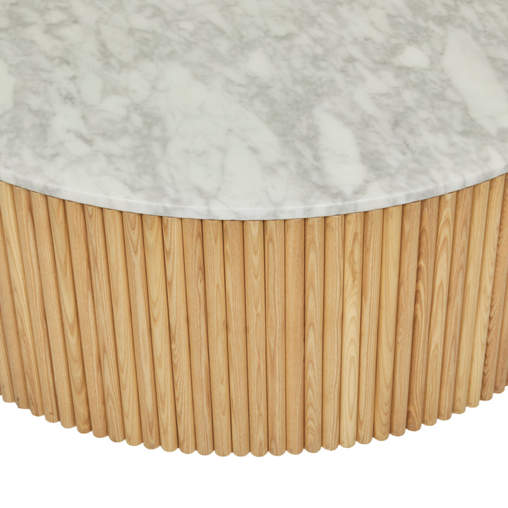 Benjamin Ripple Marble Coffee Table