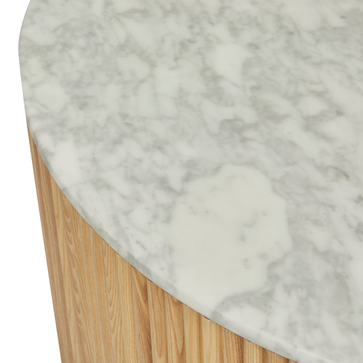 Benjamin Ripple Marble Coffee Table
