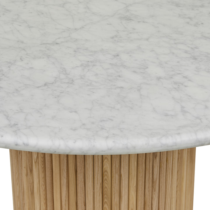 Benjamin Ripple Marble Dining Table