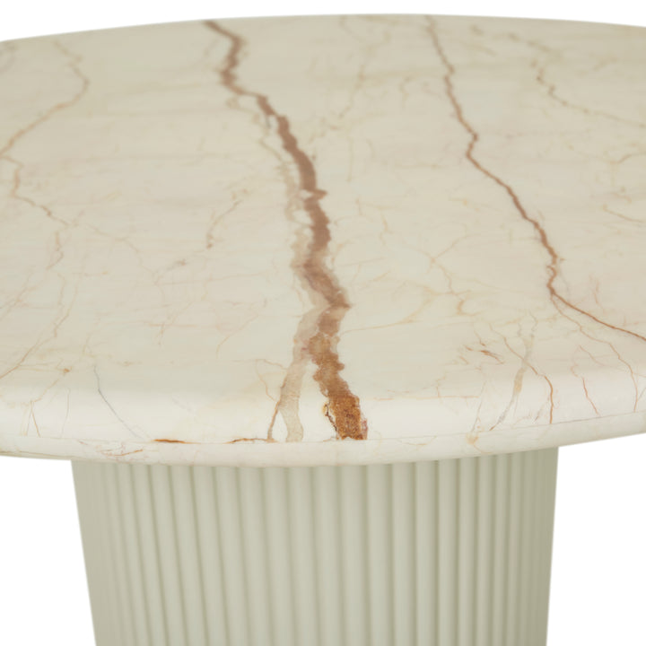 Benjamin Ripple Marble Dining Table