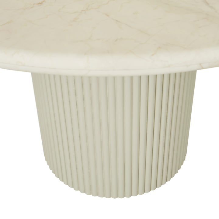 Benjamin Ripple Marble Dining Table