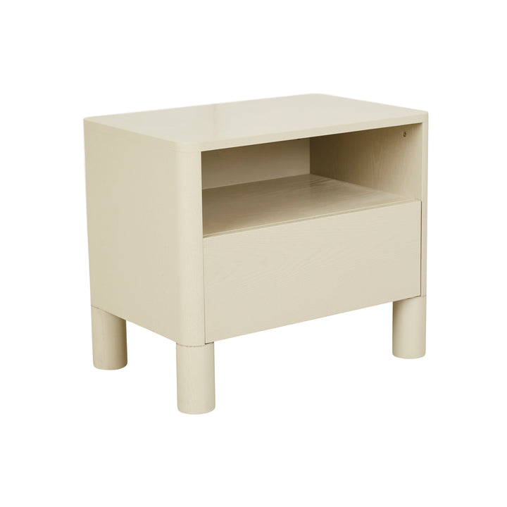 Artie Open Bedside - Putty