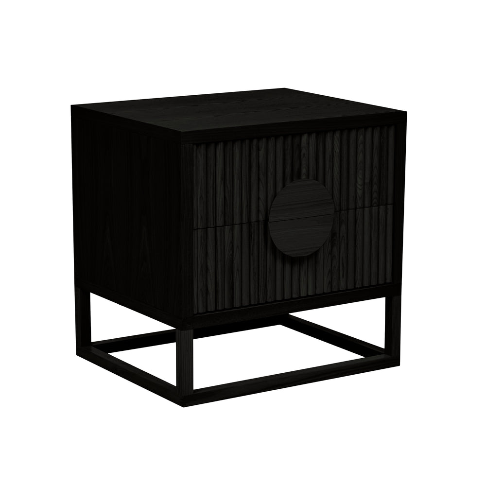 Benjamin Ripple Bedside Matt Black