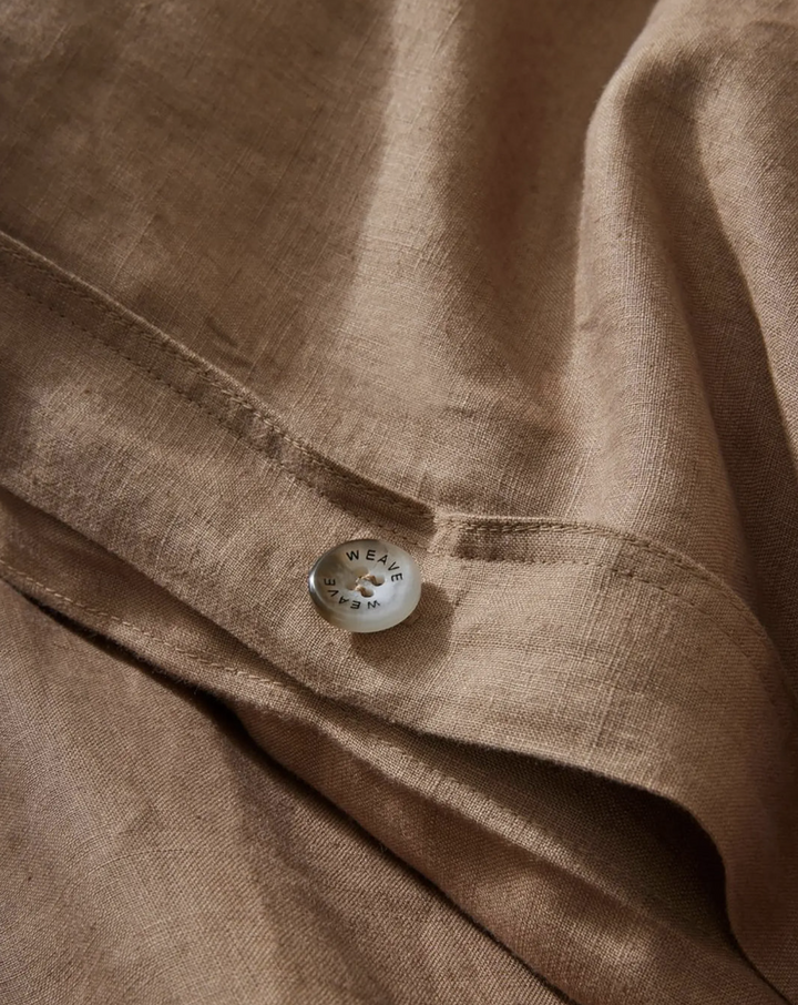 Ravello Quilt Cover - Biscuit