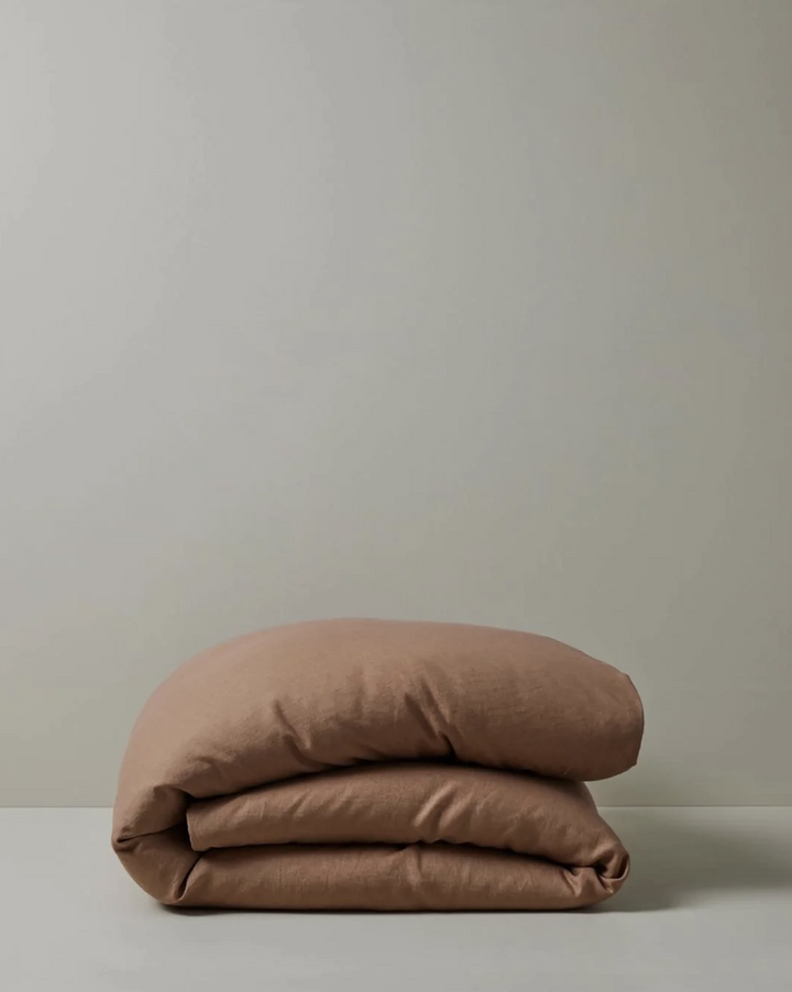 Ravello Quilt Cover - Biscuit
