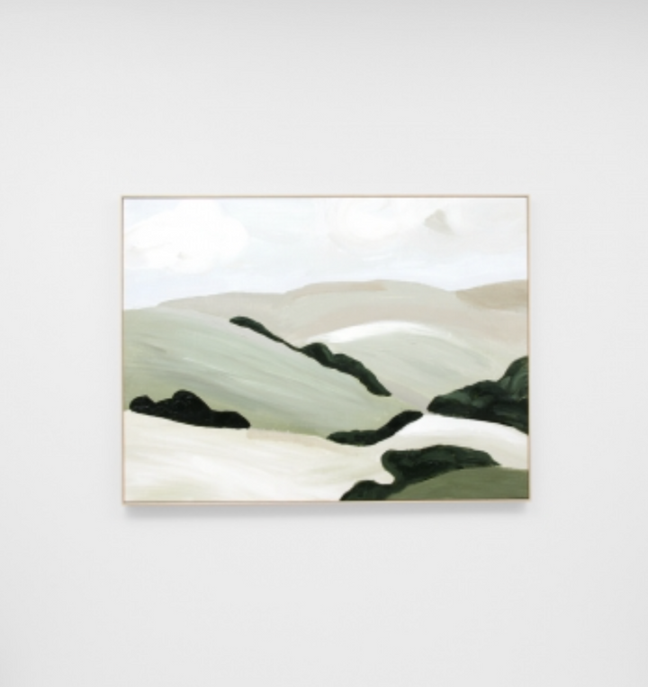 Barossa Landscape Framed Canvas