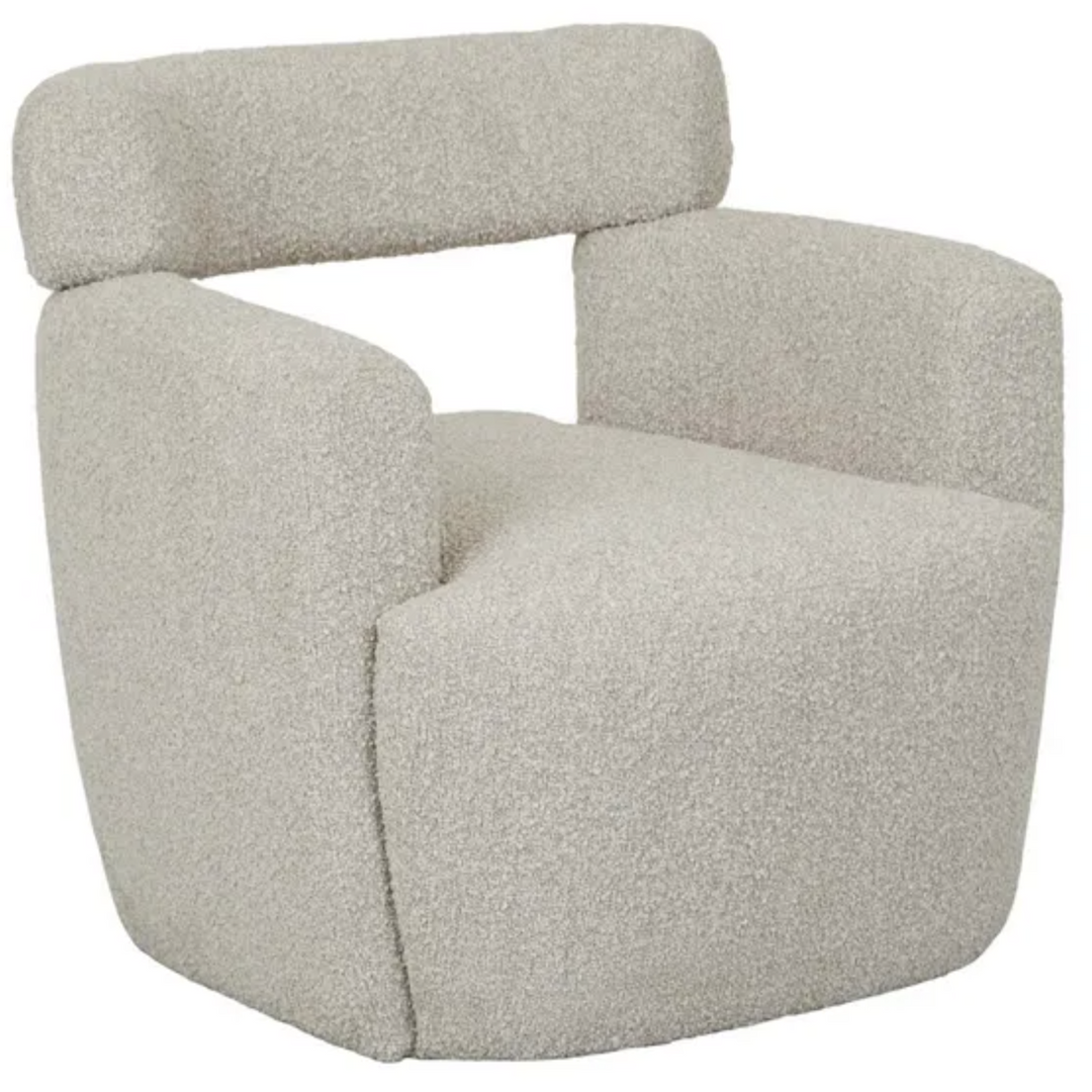 Cyrus Occasional Chair - Oat Sherpa