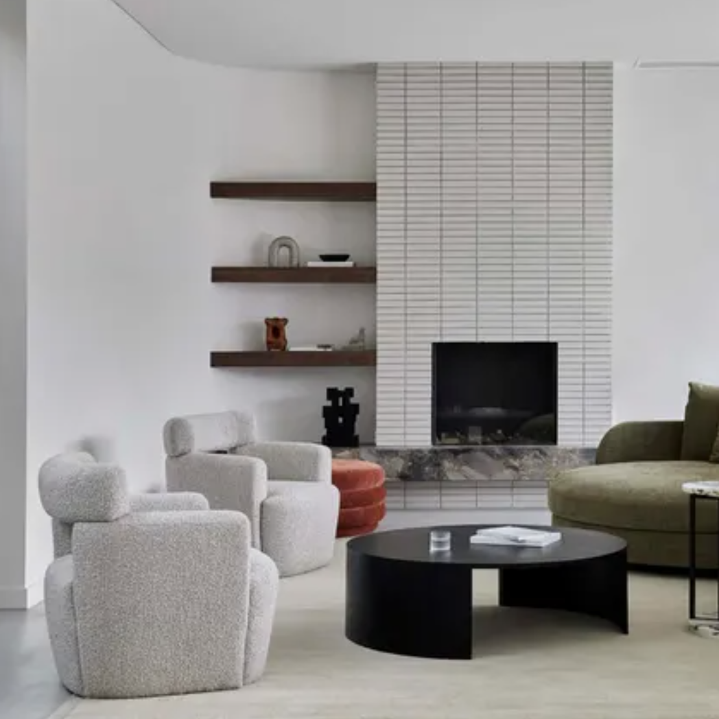 Cyrus Occasional Chair - Oat Sherpa