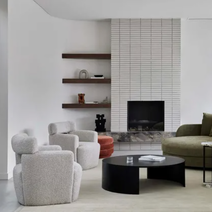 Cyrus Occasional Chair - Oat Sherpa