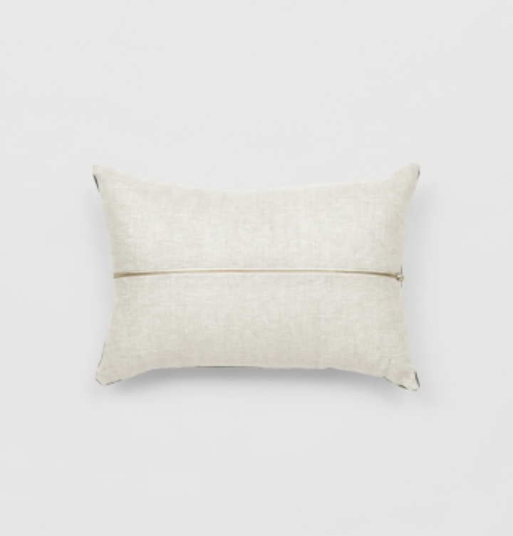 Olive Check Cushion 50 x 35 Cushion