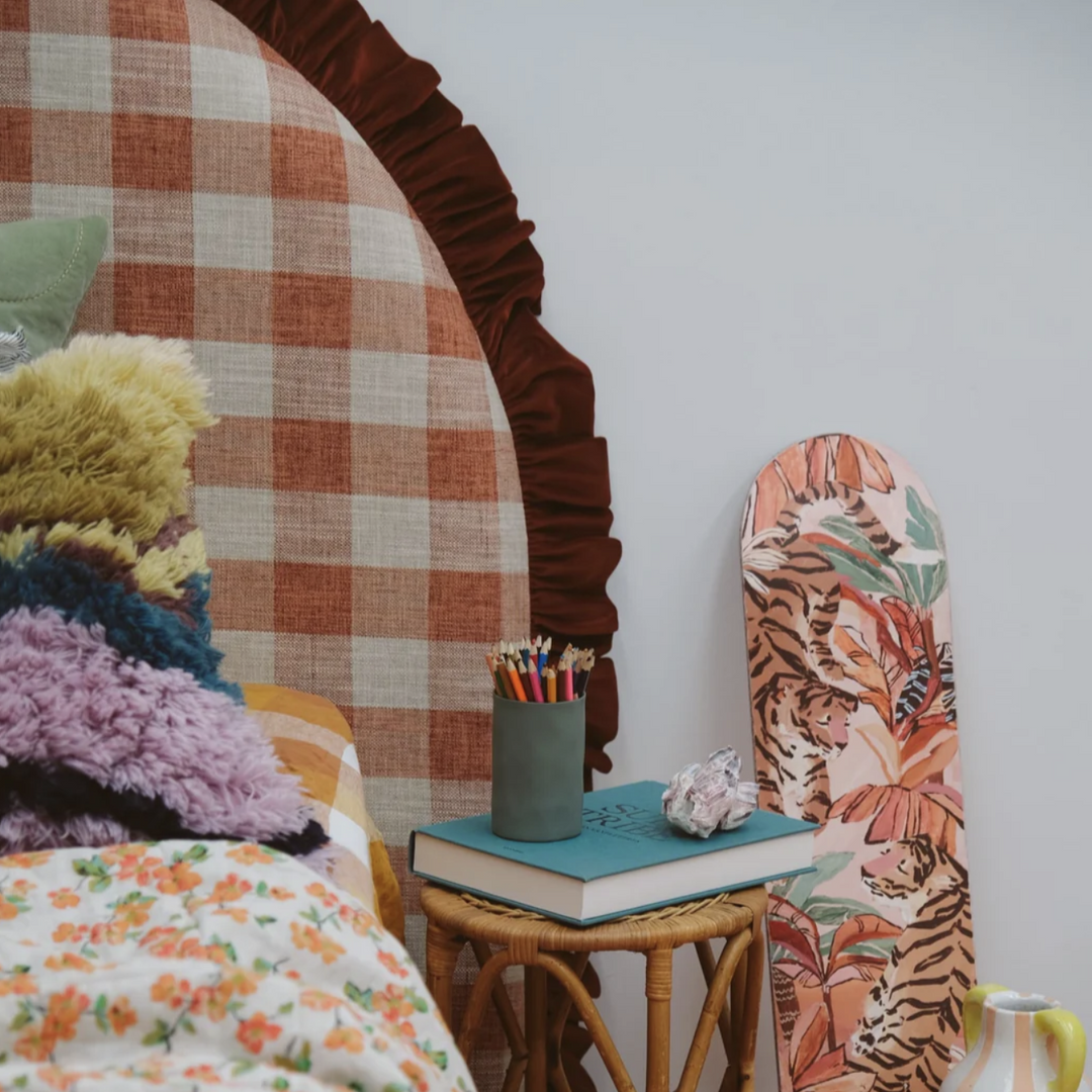 Ruffle Bedhead - King Single