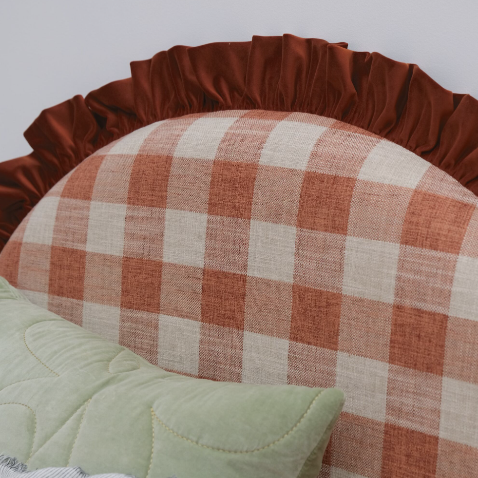 Ruffle Bedhead - King Single