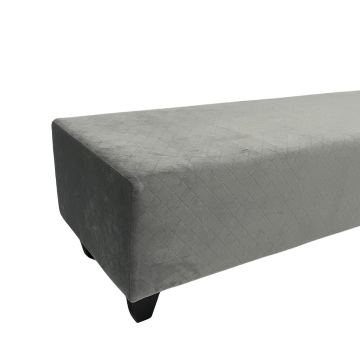 Diamond Velvet Bench