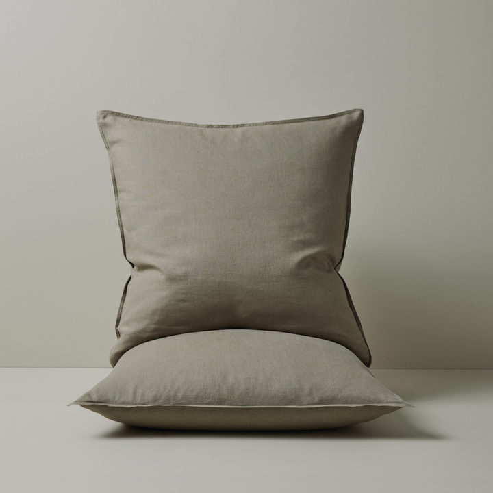 Ravello Pillowcase Pair - Caper