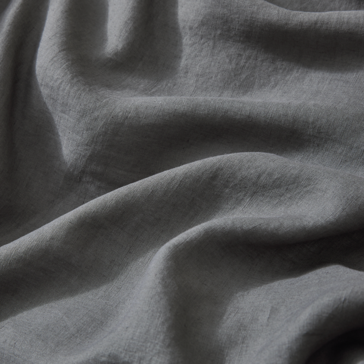 Ravello Flat Sheet - Charcoal