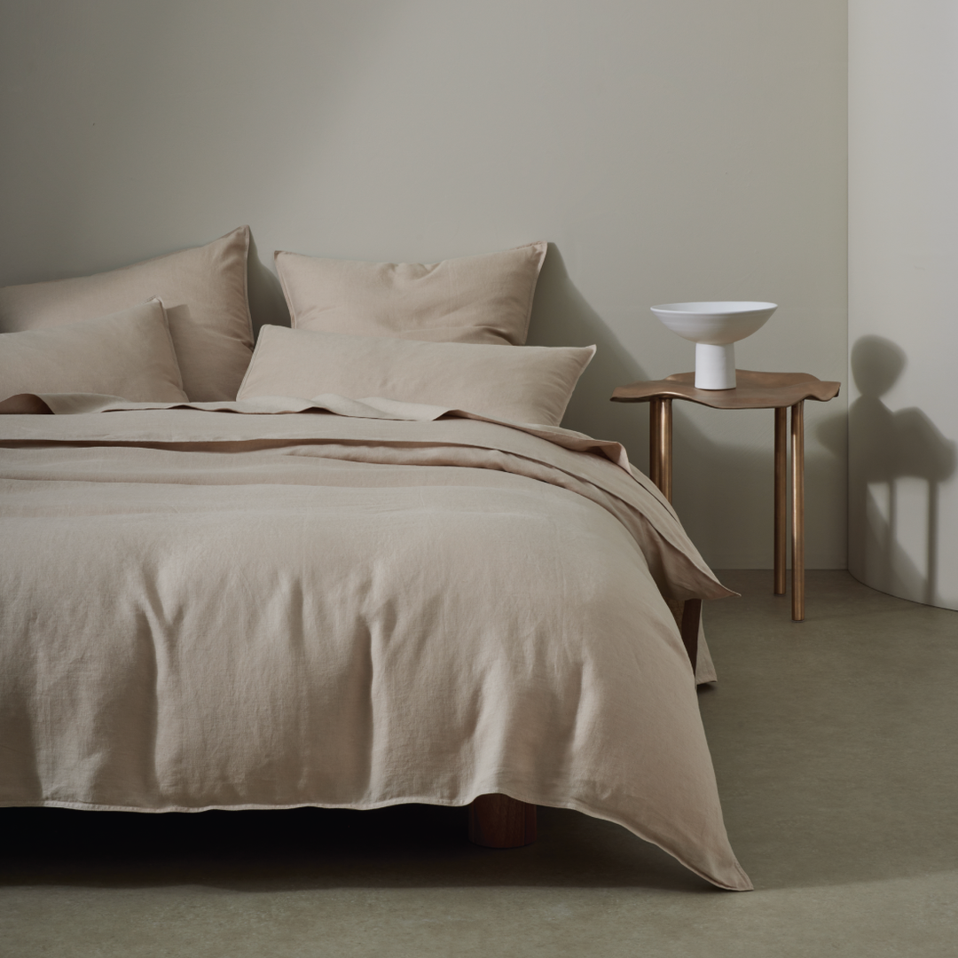 Ravello Quilt Cover - Shell