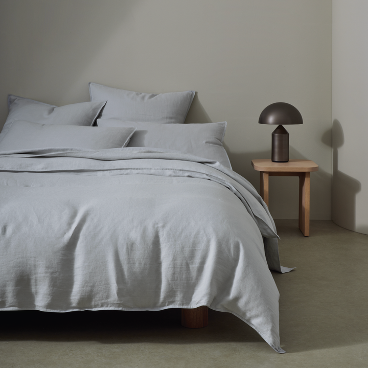 Ravello Fitted Sheet - Silver