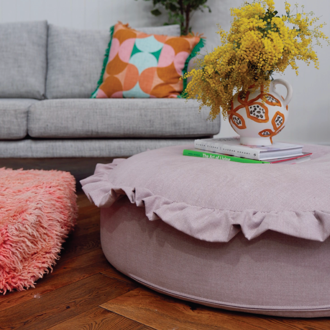 The Ruffle Ottoman