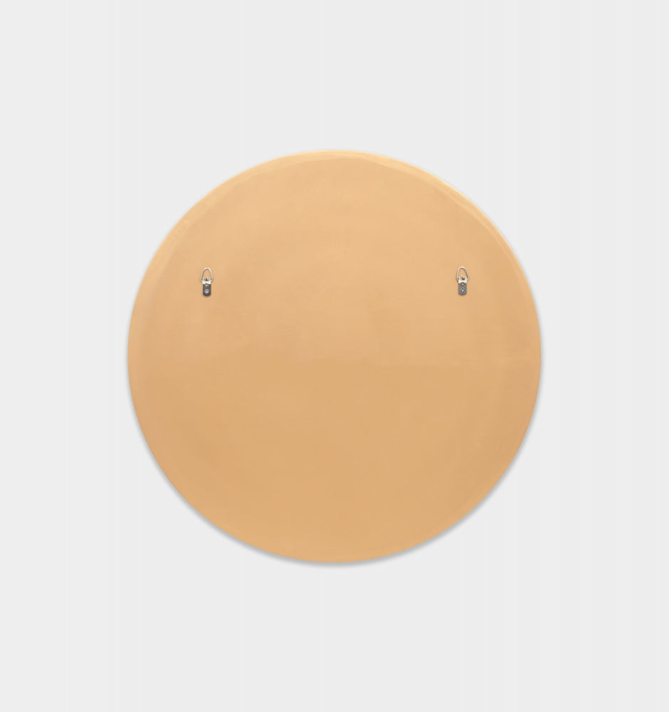 Lolita Round Brass Mirror