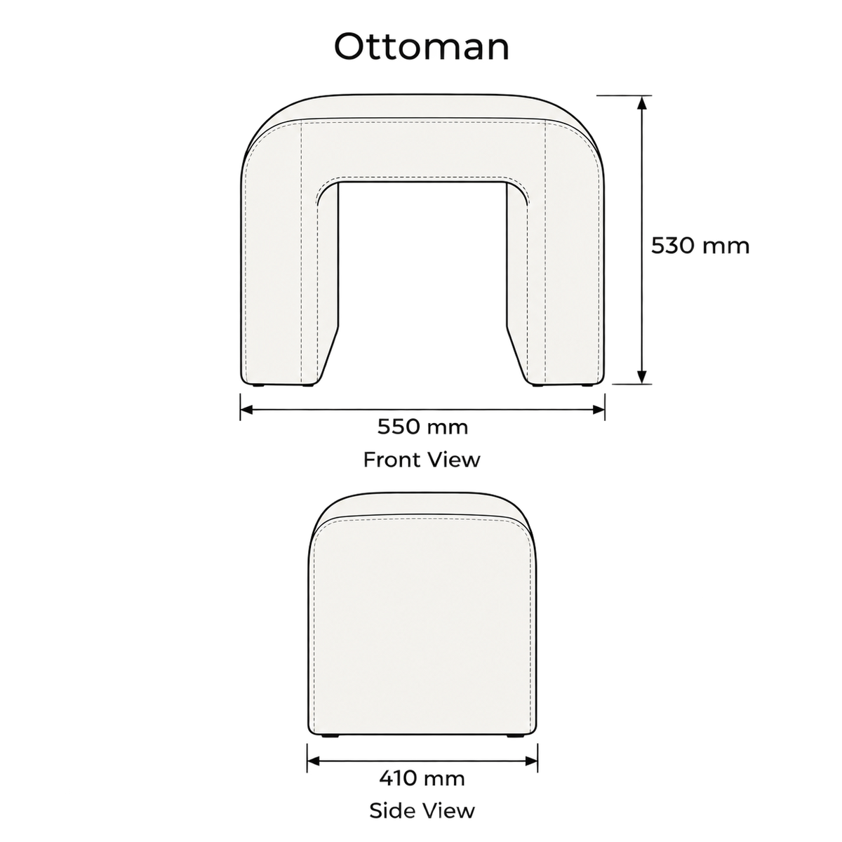 The Form Bench Console dimensions