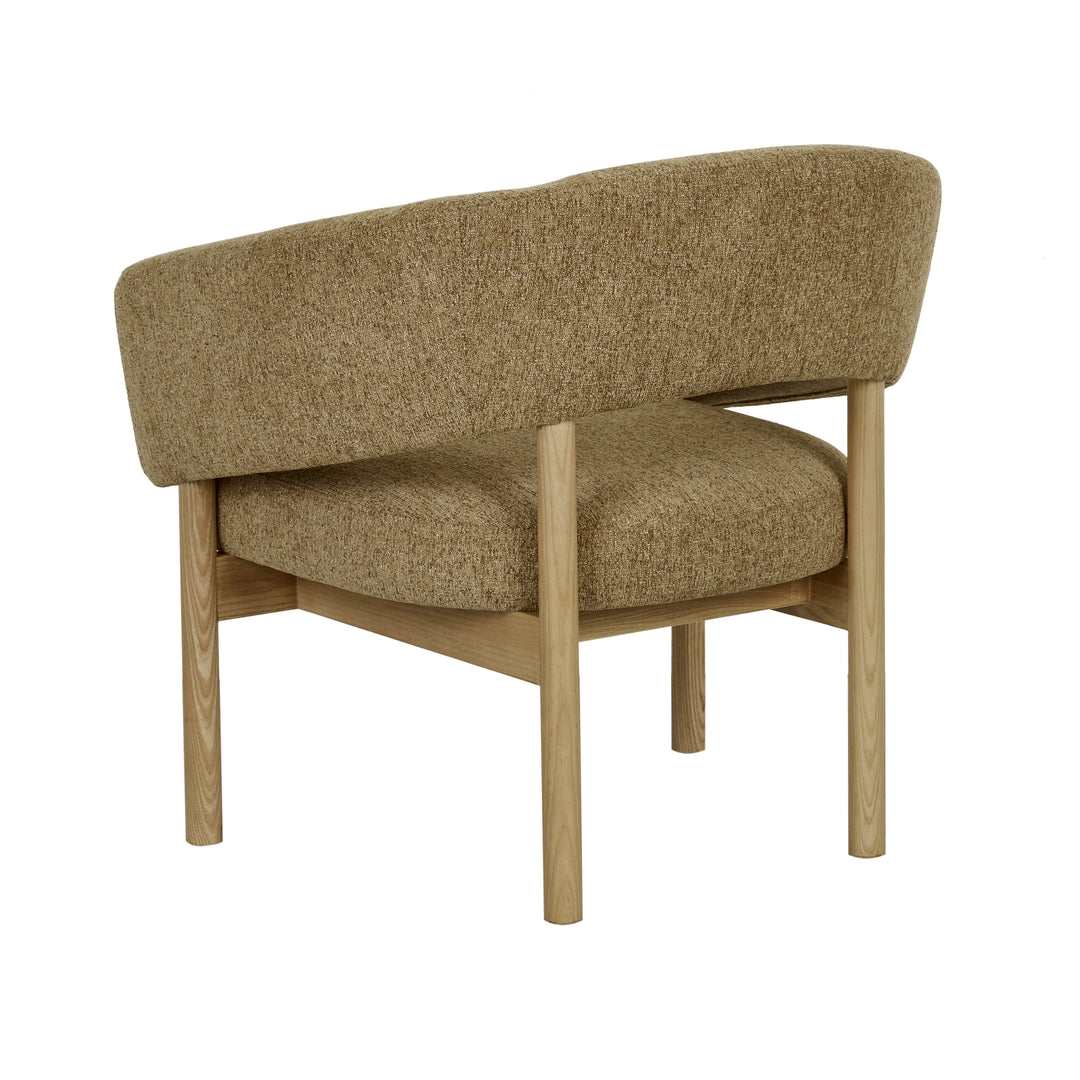 Jenson Occasional Chair - Barley Boucle - Natural Ash