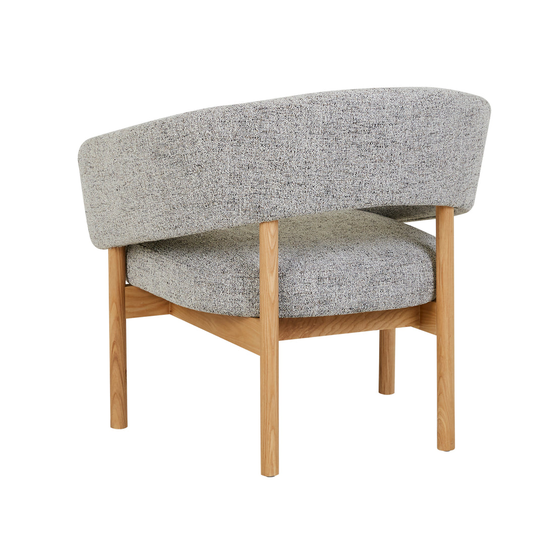 Jenson Occasional Chair - Barley Boucle - Natural Ash