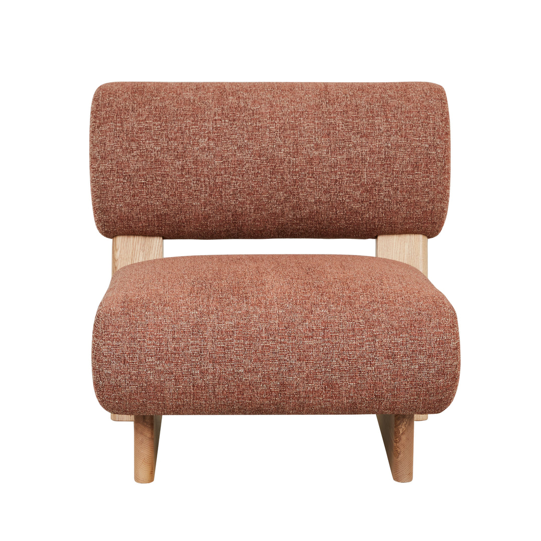 Pinto Occasional Chair - Cinnamon Speckle - Natural Ash