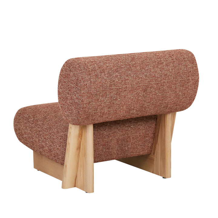 Pinto Occasional Chair - Cinnamon Speckle - Natural Ash
