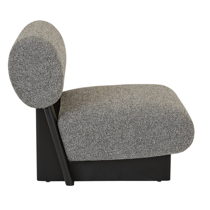 Pinto Occasional Chair - Granite Speckle - Black