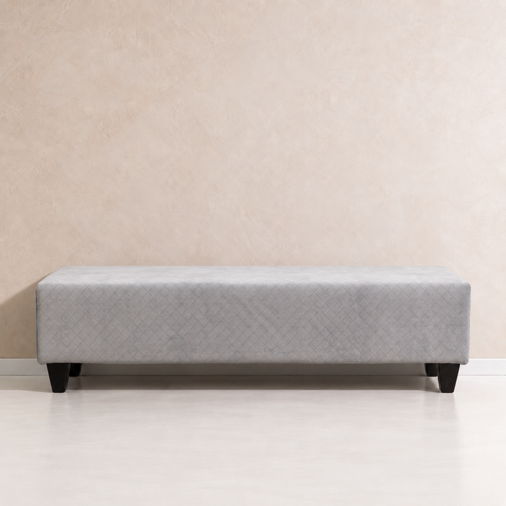 Diamond Velvet Bench