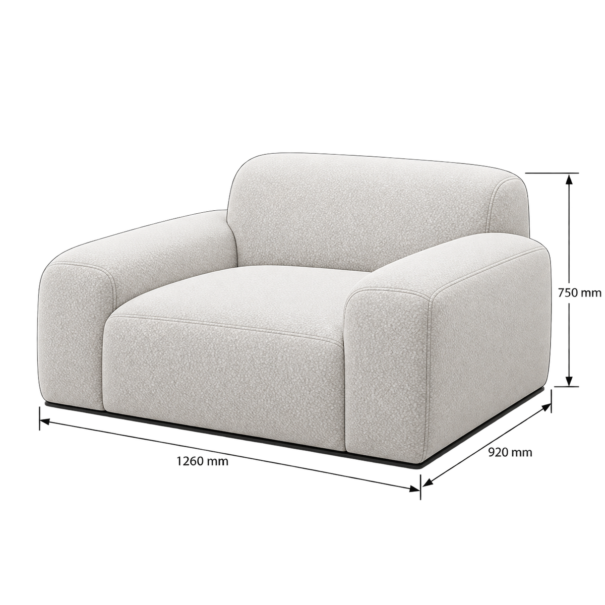 Juliet Sofa dimensions