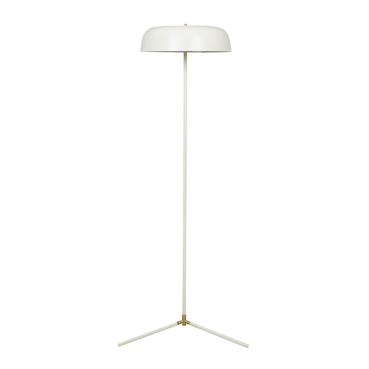 Easton Canopy Floor Lamp Matt Ivory