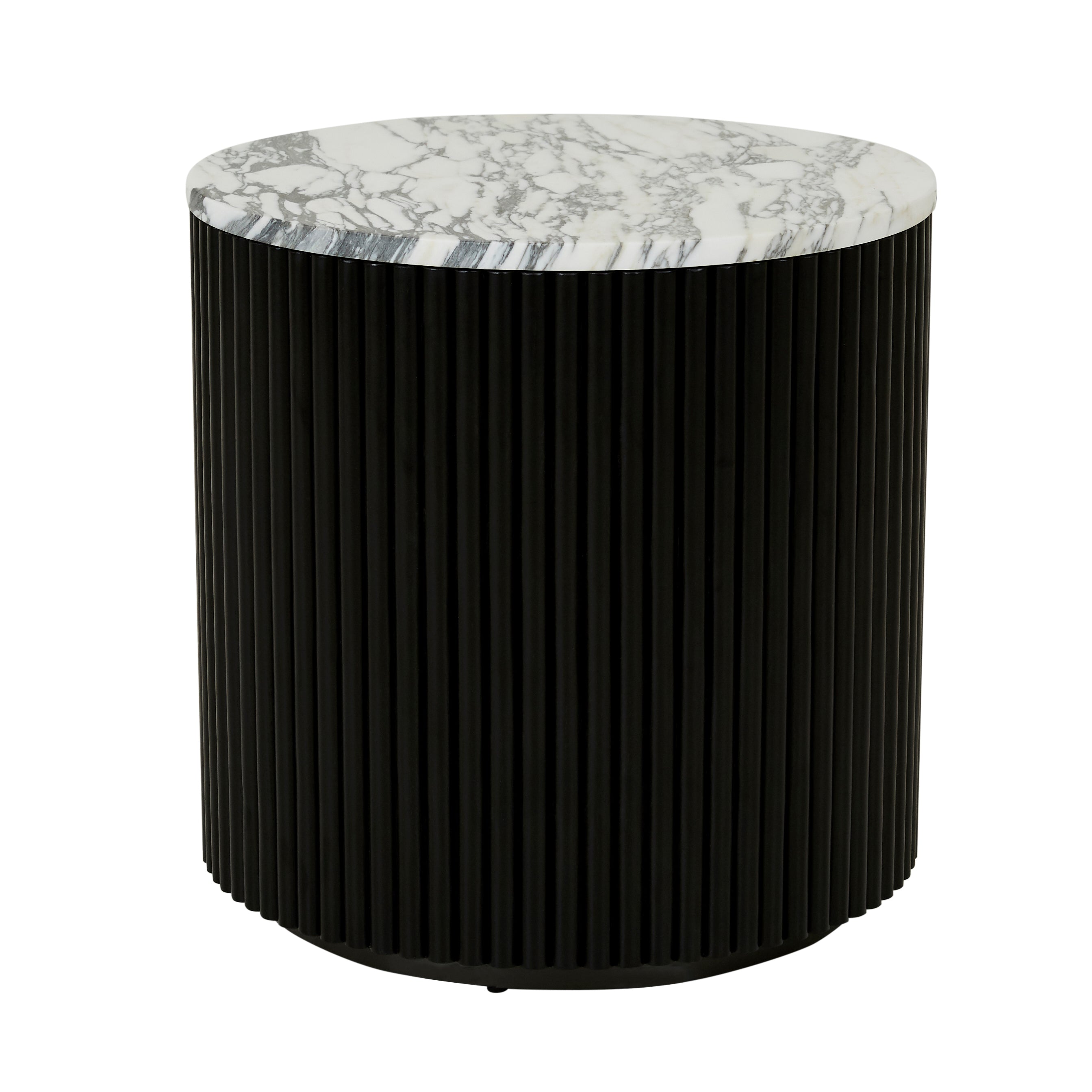 Benjamin Ripple Marble Side Table – The Cullin Design