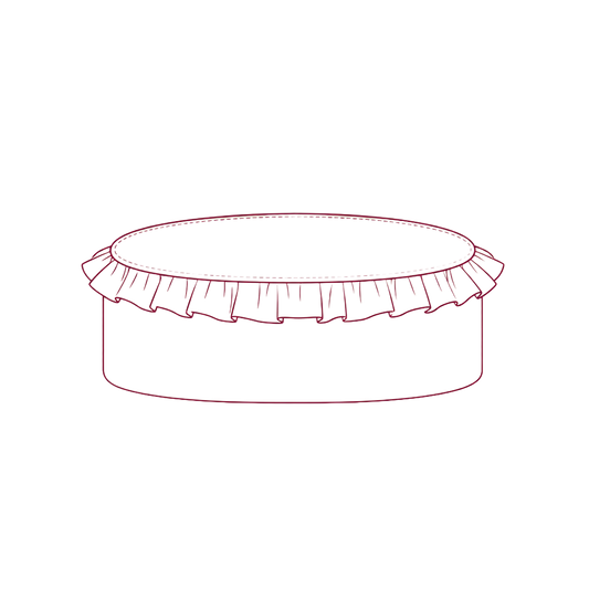 The Ruffle Ottoman