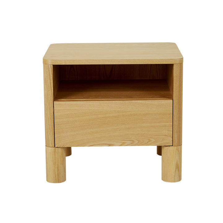 Artie Open Bedside - Natural Ash