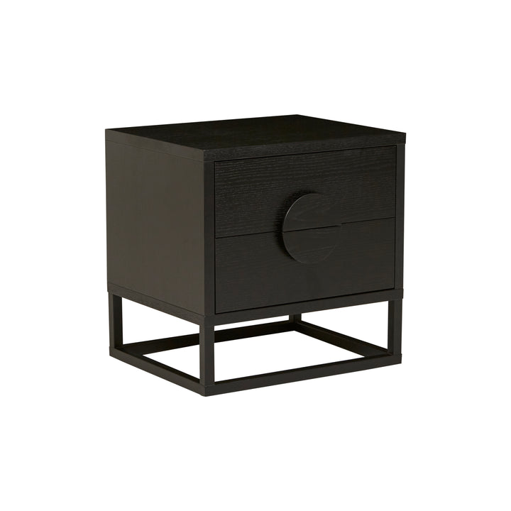 Benjamin Bedside Black Oak