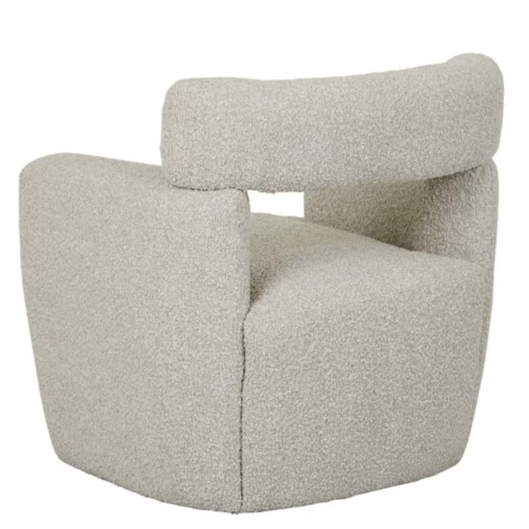 Cyrus Occasional Chair - Oat Sherpa
