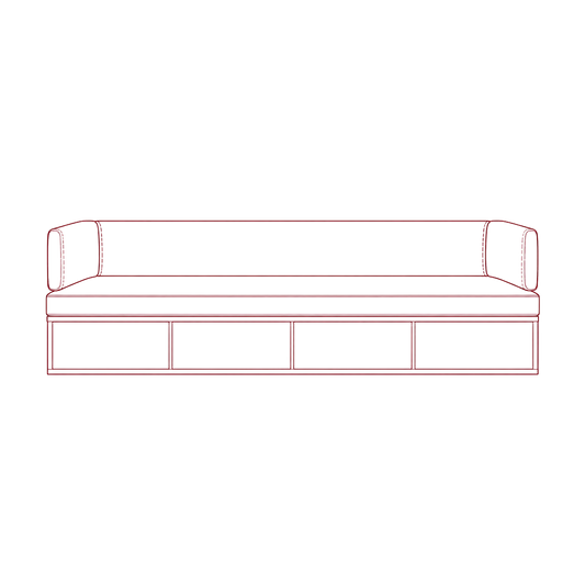 Custom Banquette Cushion