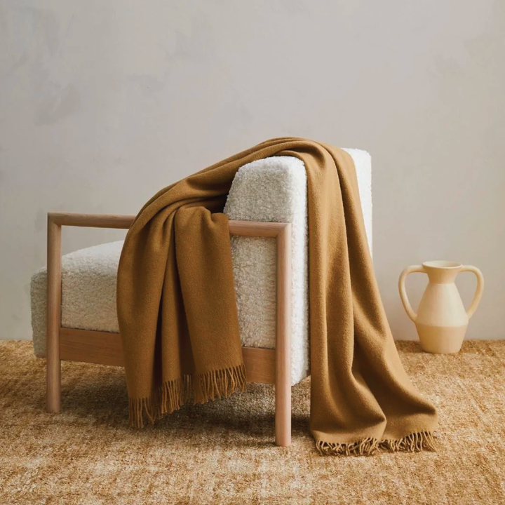 Nevis Throw - Camel