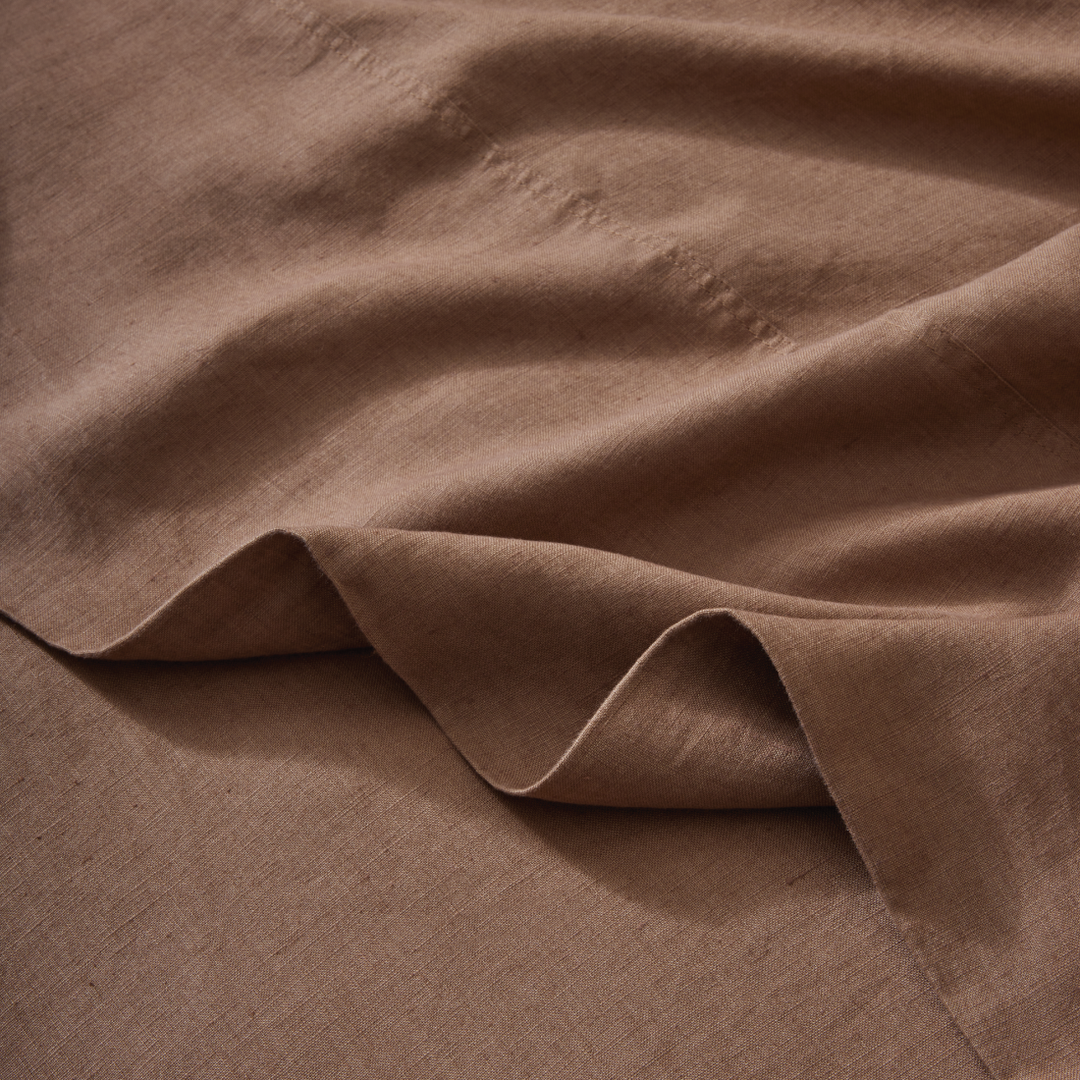 Ravello Fitted Sheet - Biscuit